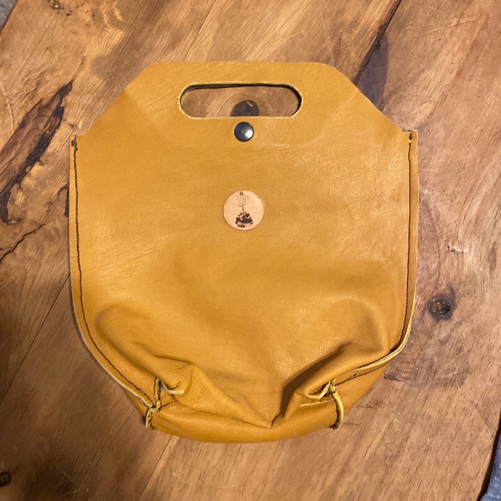 Handmade Leather Lunch Pail